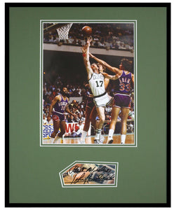 John Havlicek Signed Framed 16x20 Photo Poster Display Celtics