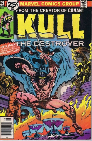 Kull the Destroyer #16 ORIGINAL Vintage 1976 Marvel Comics 