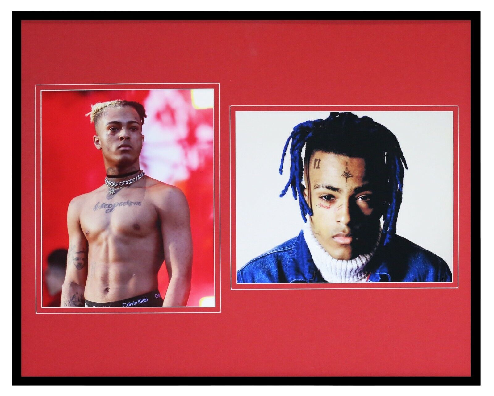 XXXTentacion Framed 16x20 Photo Display