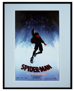 Spider-Man Into the Spiderverse Framed 16x20 Poster Display Shameik Moore