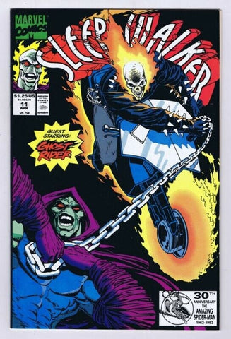 Sleepwalker #11 ORIGINAL Vintage 1992 Marvel Comics Ghost Rider