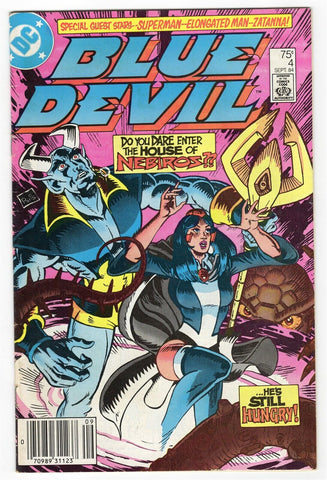 Blue Devil #4 ORIGINAL Vintage 1984 DC Comics w/ Masters of Universe Ad