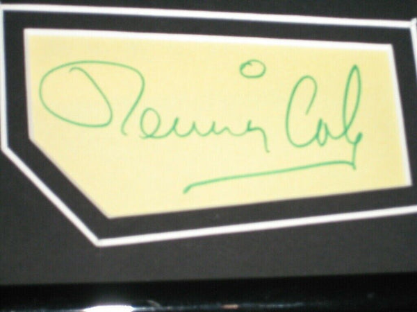 Dennis Cole Signed Framed 11x14 Photo Display