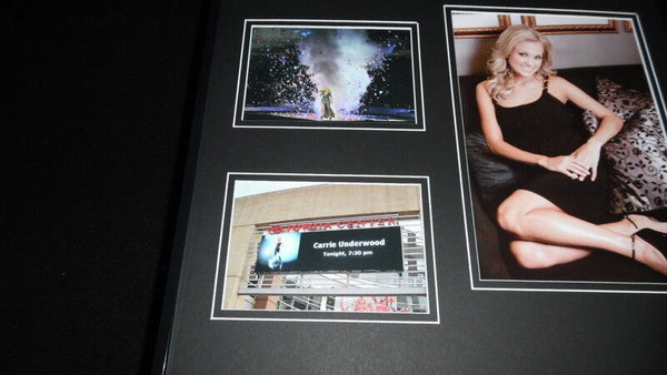 Carrie Underwood Signed Framed 16x20 Some Hearts CD Photo & Ticket Display 