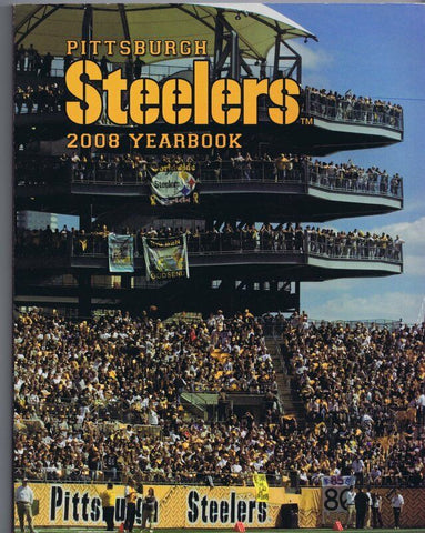 ORIGINAL Vintage 2008 Pittsburgh Steelers Yearbook Super Bowl Champs Season