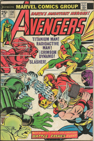 Avengers #130 ORIGINAL Vintage 1974 Marvel Comics 