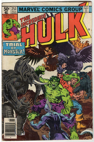 Incredible Hulk #253 ORIGINAL Vintage 1980 Marvel Comics 