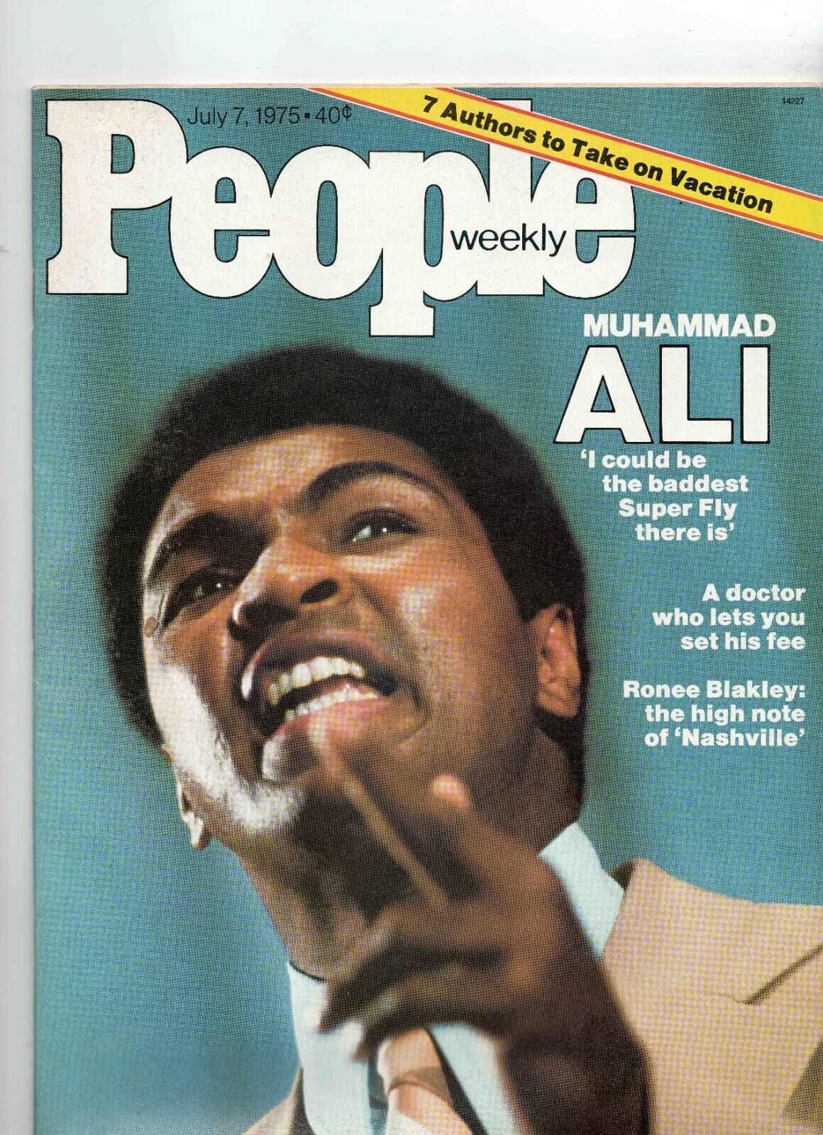 VINTAGE July 7 1975 People Magazine Muhammad Ali