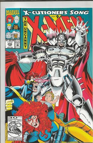 Uncanny X-Men #296 ORIGINAL Vintage 1992 Marvel Comics 