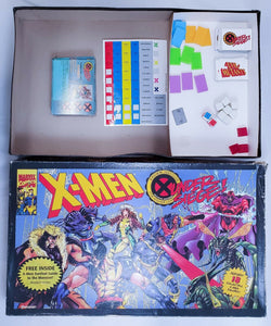 1994 Pressman X Men Under Siege Board Game Incomplete - For Parts