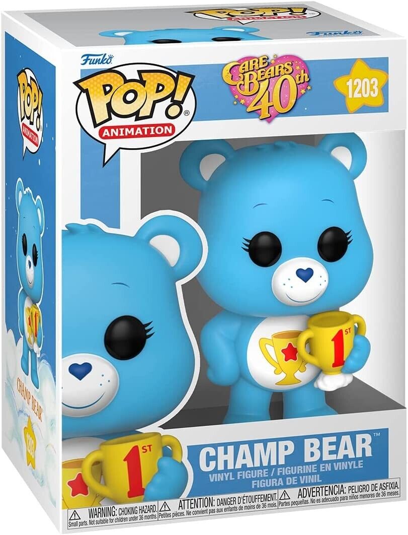 NEW SEALED 2022 Funko Pop Figure Care Bears Champ