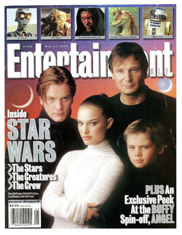 May 21, 1999 Entertainment Weekly Magazine #486 Inside Star Wars