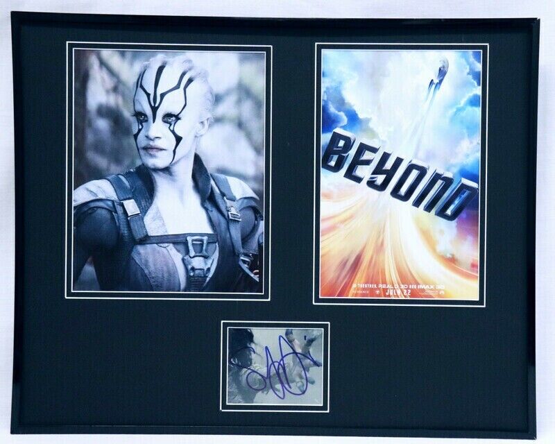 Sofia Boutella Signed Framed 16x20 Photo Set Star Trek Beyond