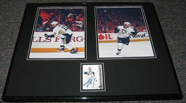 Jordan Staal Signed Framed 16x20 Photo Set Penguins 2012 Playoffs vs Flyers