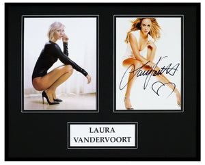 Laura Vandervoort Signed Framed 16x20 Photo Set AW Smallville Haven