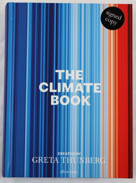 Greta Thunberg Signed Hardcover The Climate Book