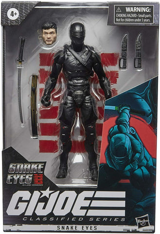 NEW SEALED 2021 GI Joe Classified Snake Eyes Action Figure