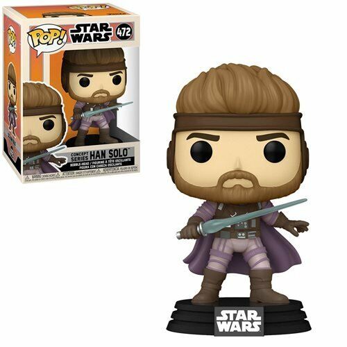 NEW SEALED 2021 Funko Pop Figure Star Wars Concept Series Han Solo  