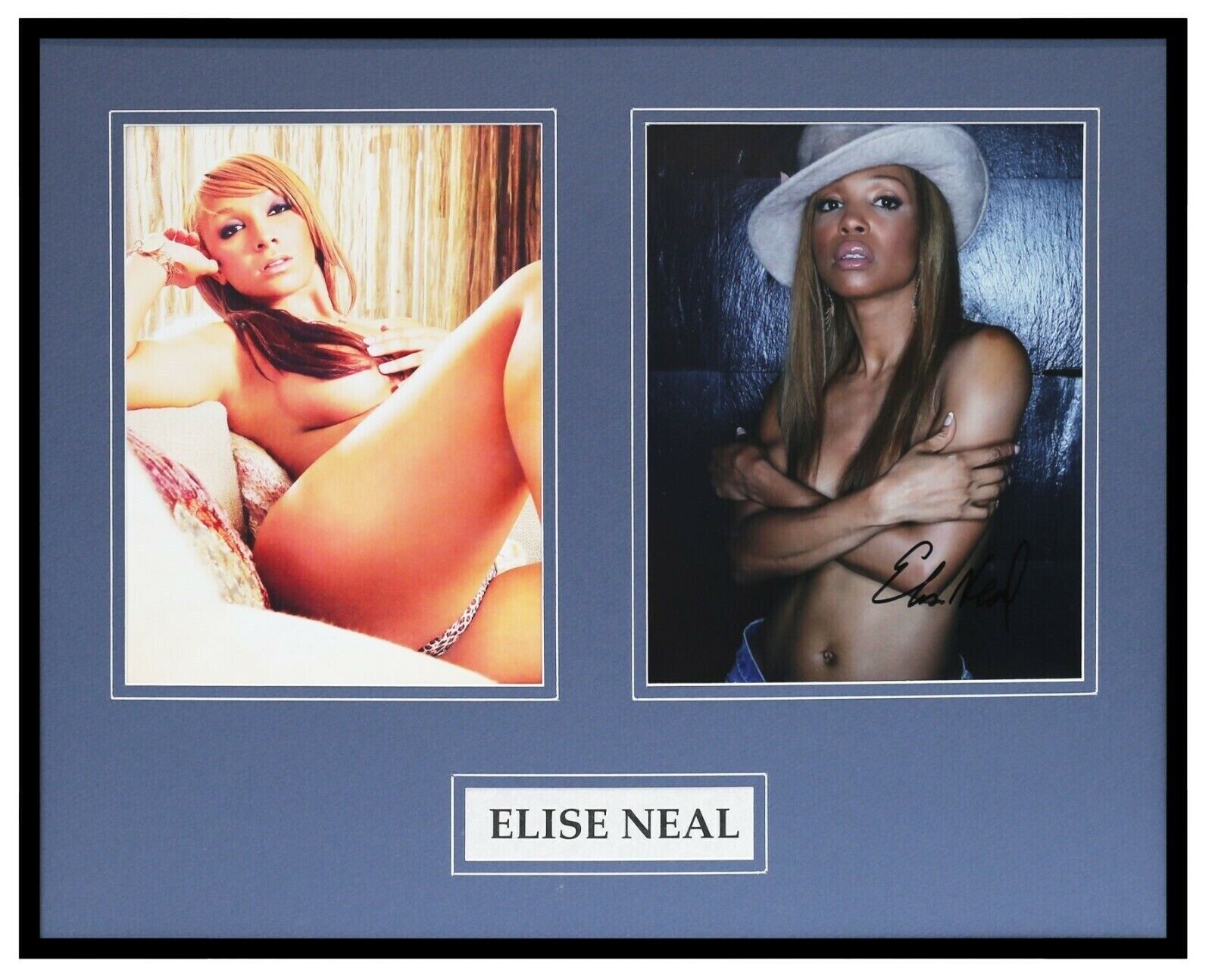 Elise Neal Signed Framed 16x20 Photo Display AW The Hughleys