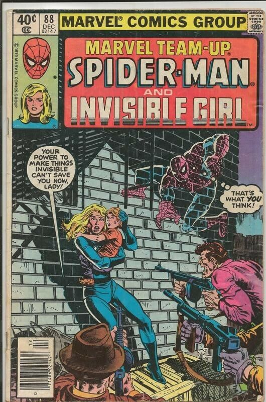 Marvel Team-Up #88 VINTAGE 1979 Marvel Comics Spiderman Invisible Girl