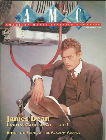 ORIGINAL Vintage March 1995 AMC Magazine James Dean Frank Sinatra