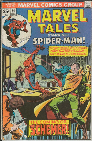 Marvel Tales #64 VINTAGE 1976 Marvel Comics Reprints Amazing Spider-Man 83