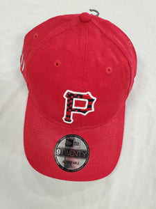 VINTAGE NWT New Era Red Pittsburgh Pirates Adjustable Snapback Cap Hat