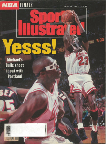 ORIGINAL Vintage June 15 1992 Sports Illustrated Magazine Michael Jordan H Grant