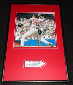 Tim Wakefield Signed Framed 12x18 Photo Display Red Sox Pirates