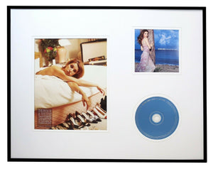 Celine Dion 16x20 Framed A New Day Has Come CD & Photo Display