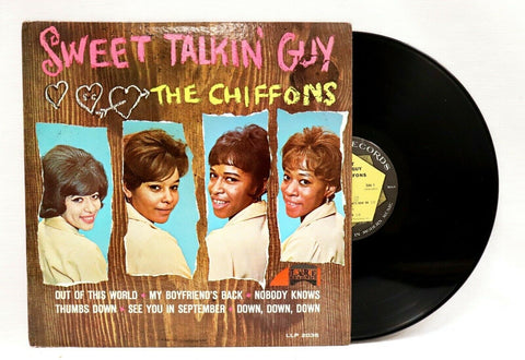 VINTAGE 1966 Chiffons Sweet Talkin Guy Vinyl Record Album LLP 2036