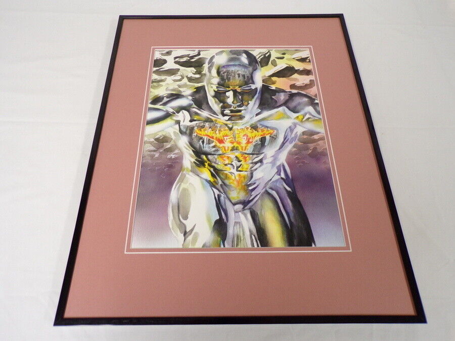 Marvels #3 Silver Surfer Framed 16x20 Poster Display Alex Ross