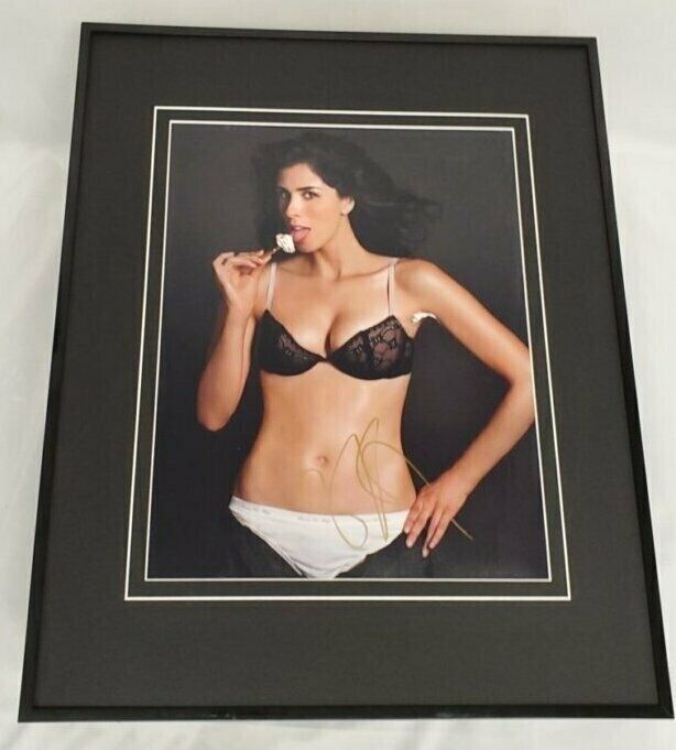 Sarah Silverman Signed Framed 16x20 Bra Lingerie Photo Display AW 