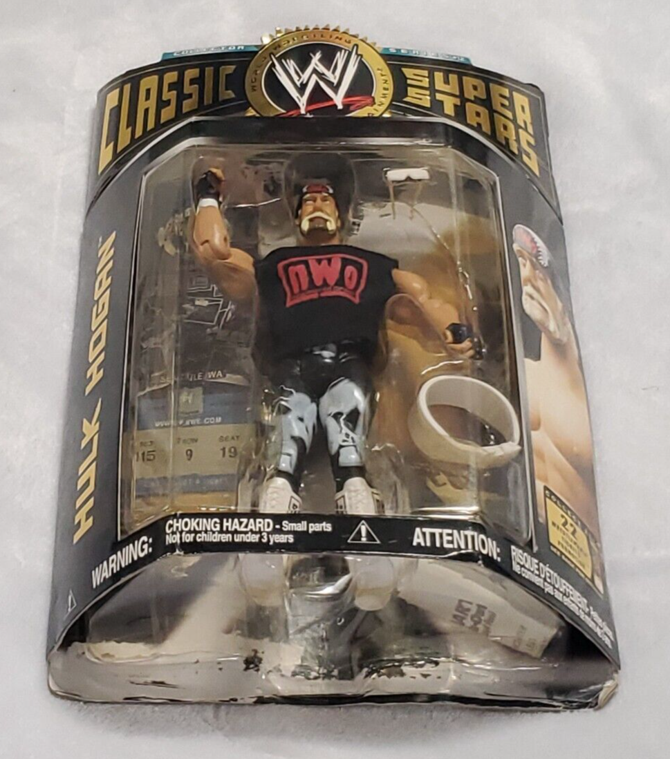 SEALED WWE Classic Superstars Hulk Hogan nWo Series 12 Action Figure