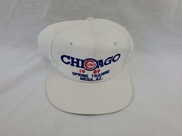 VINTAGE 1989 Chicago Cubs Spring Training Mesa AZ Adjustable Cap Hat