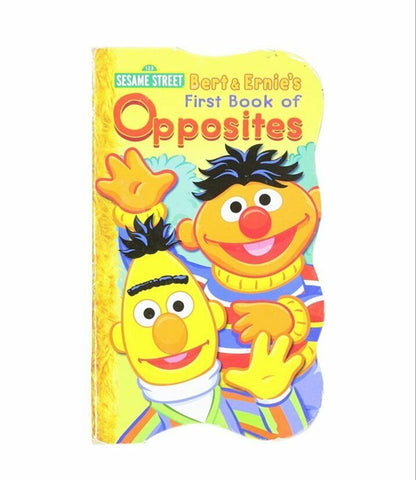 NEW VINTAGE 2010 Sesame Street Bert Ernie 1st Book of Opposites Hardcover Book