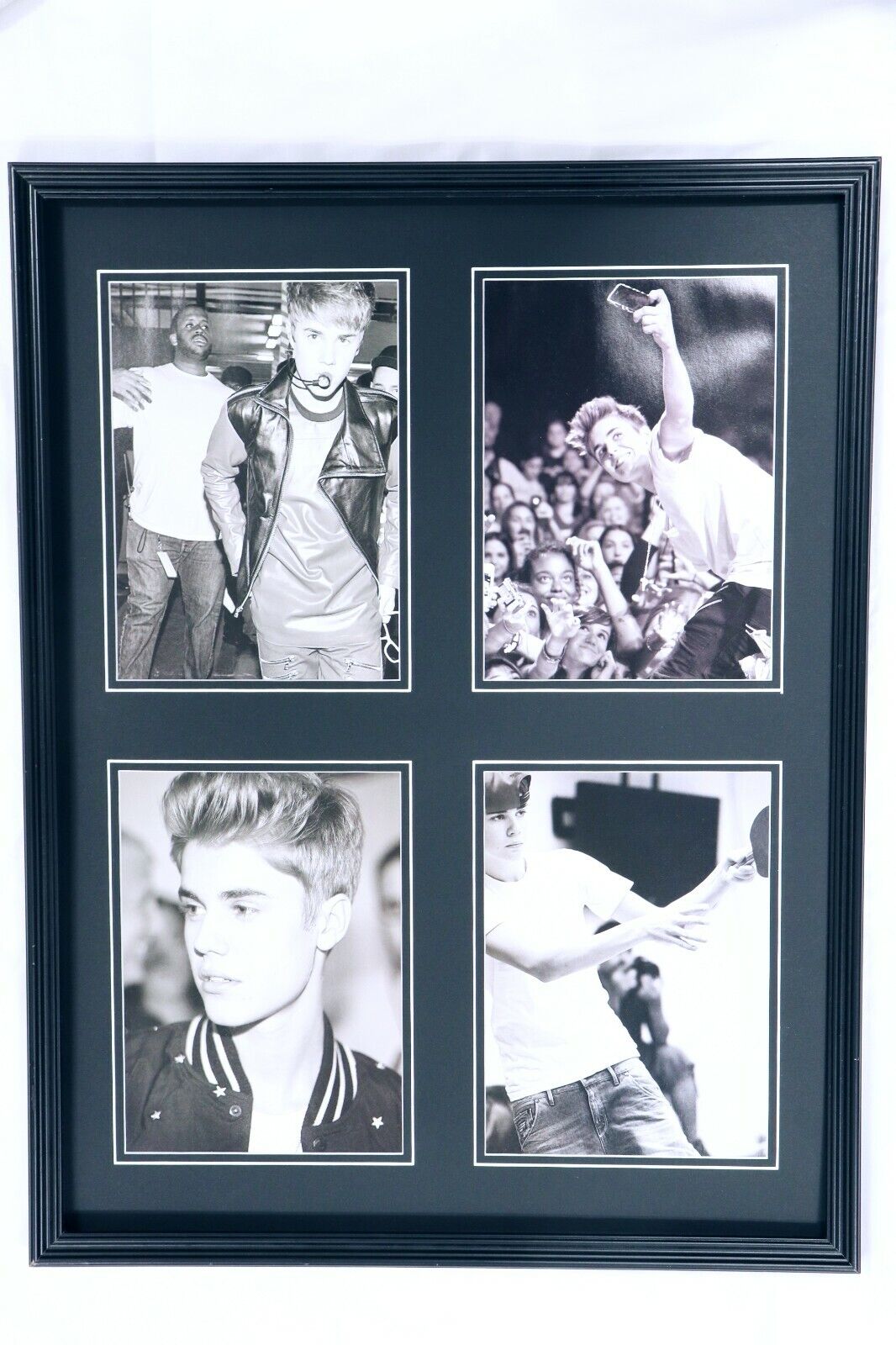 Justin Bieber Framed 18x24 Photo Collage Display B