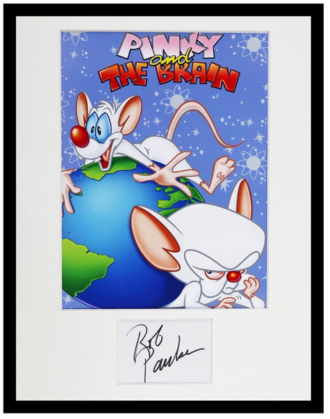 Rob Paulsen Signed Framed 11x14 Photo Display Pinky and the Brain