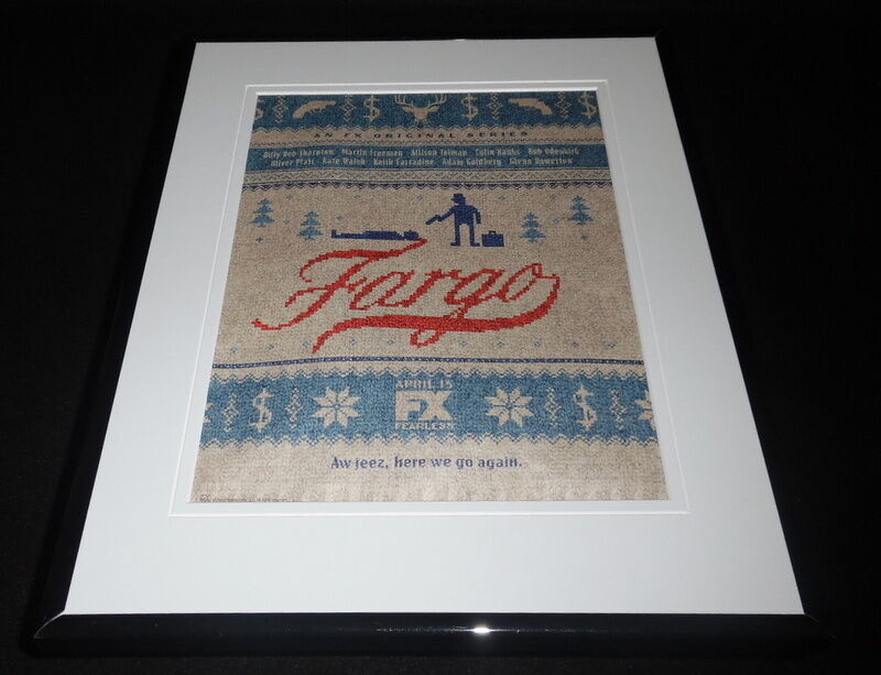 Fargo 2014 FX Framed 11x14 ORIGINAL Advertisement Billy Bob Thornton