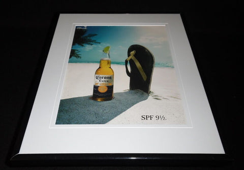 2008 Corona Extra Beer 11x14 Framed ORIGINAL Vintage Advertisement