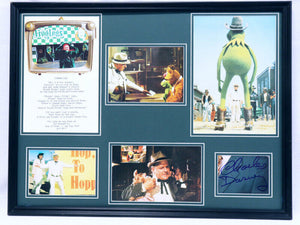 Charles Durning Signed Framed 18x24 Muppet Movie Photo Display