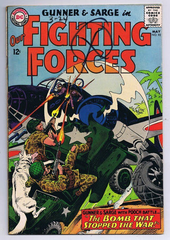 Our Fighting Forces #92 ORIGINAL Vintage 1965 DC Comics 