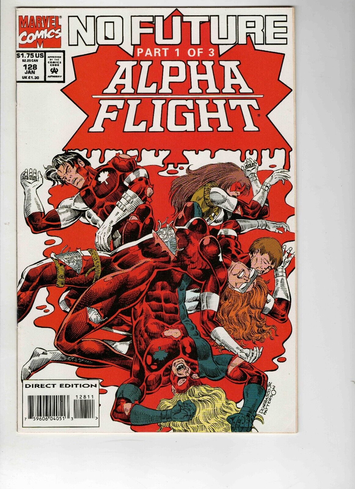 Alpha Flight #128 VINTAGE 1994 Marvel Comics