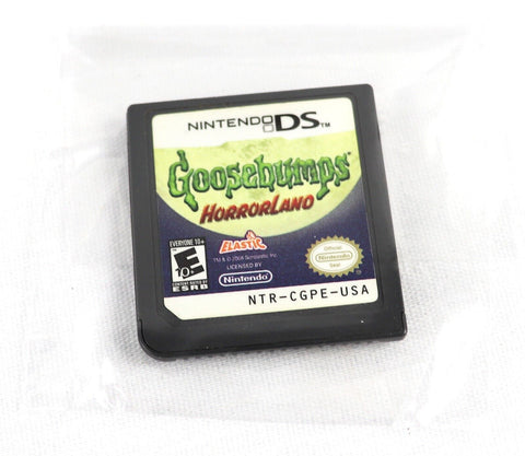 VINTAGE Nintendo DS Goosebumps Horrorland Video Game Cartridge