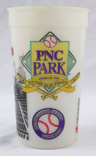 VINTAGE 2001 Pittsburgh Pirates PNC Park Inaugural Season Large Plastic Cup