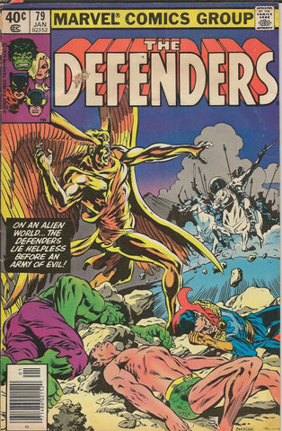 Defenders #79 ORIGINAL Vintage 1980 Marvel Comics Sub Mariner Dr Strange Hulk