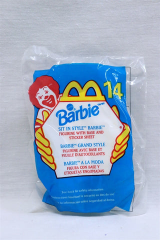 VINTAGE SEALED 1999 McDonald's Sit in Style Barbie Doll