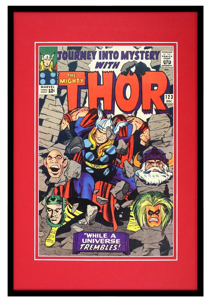 Journey Into Mystery #123 Thor Framed 12x18 Official Repro Cover Display