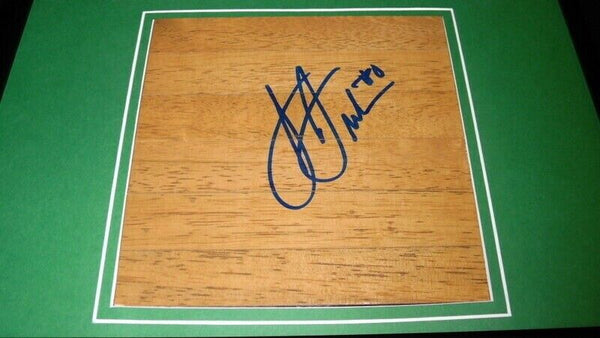 Jared Sullinger Signed Framed Floorboard & Photo Display Celtics Ohio State C