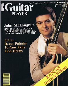 Guitar Player Magazine August 1978 John McLaughlin Remo Palmier No Label